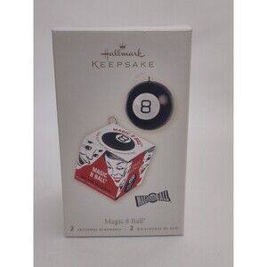 Rare Hallmark Magic 8 Ball Ornament